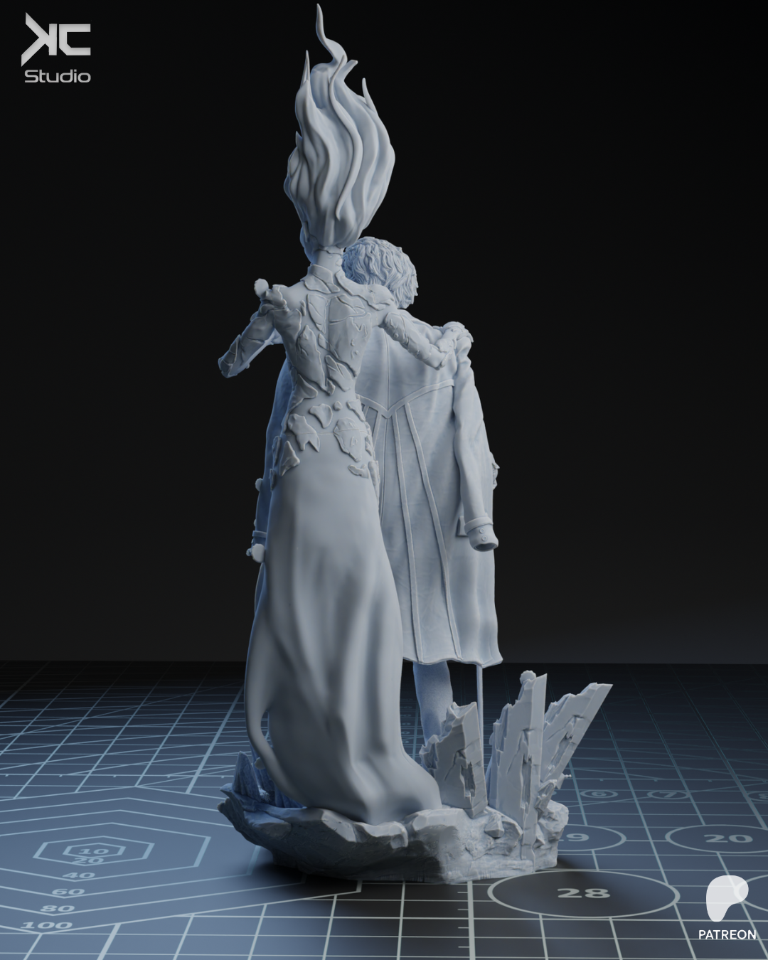 Patriarch Diorama Statue