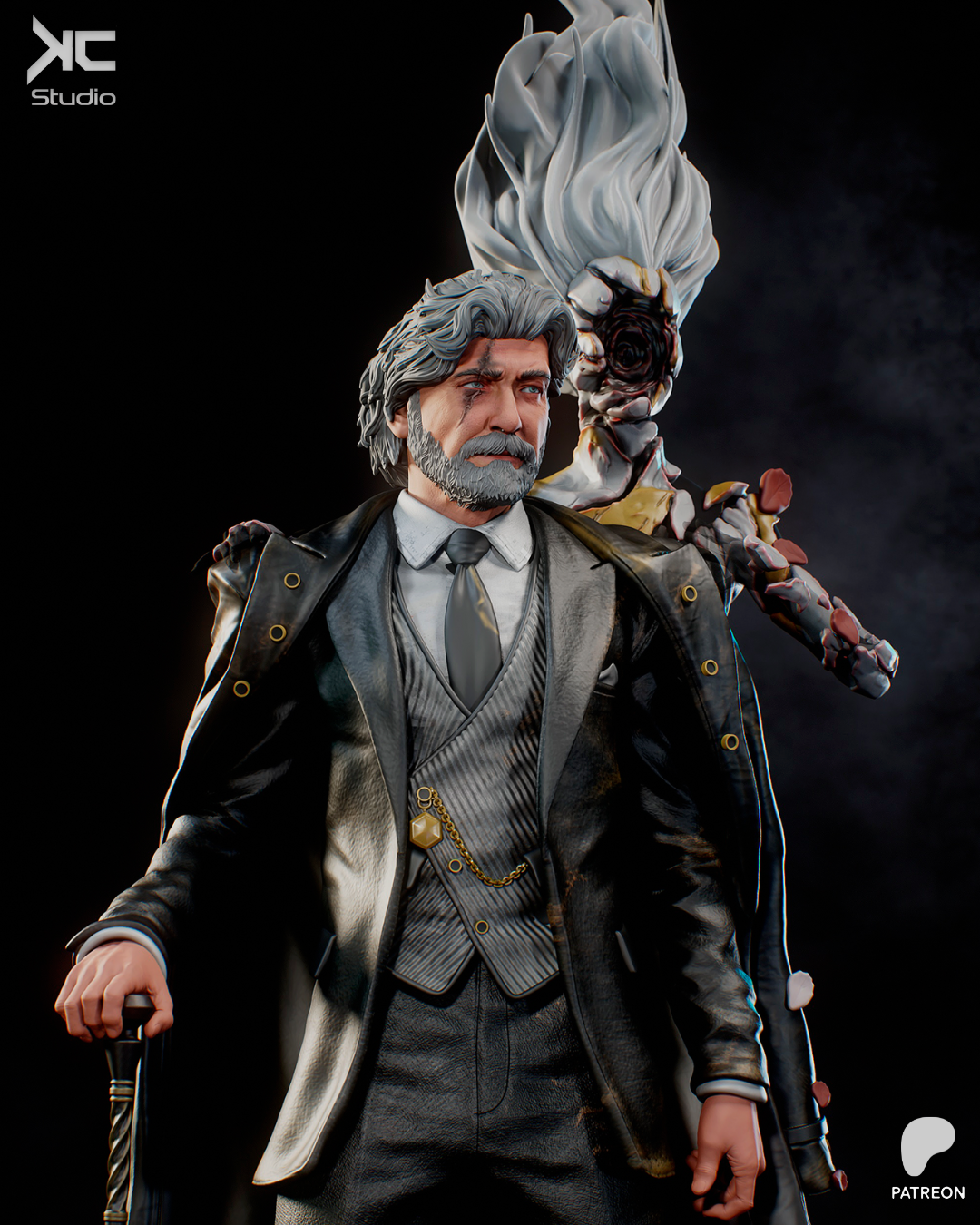 Patriarch Diorama Statue