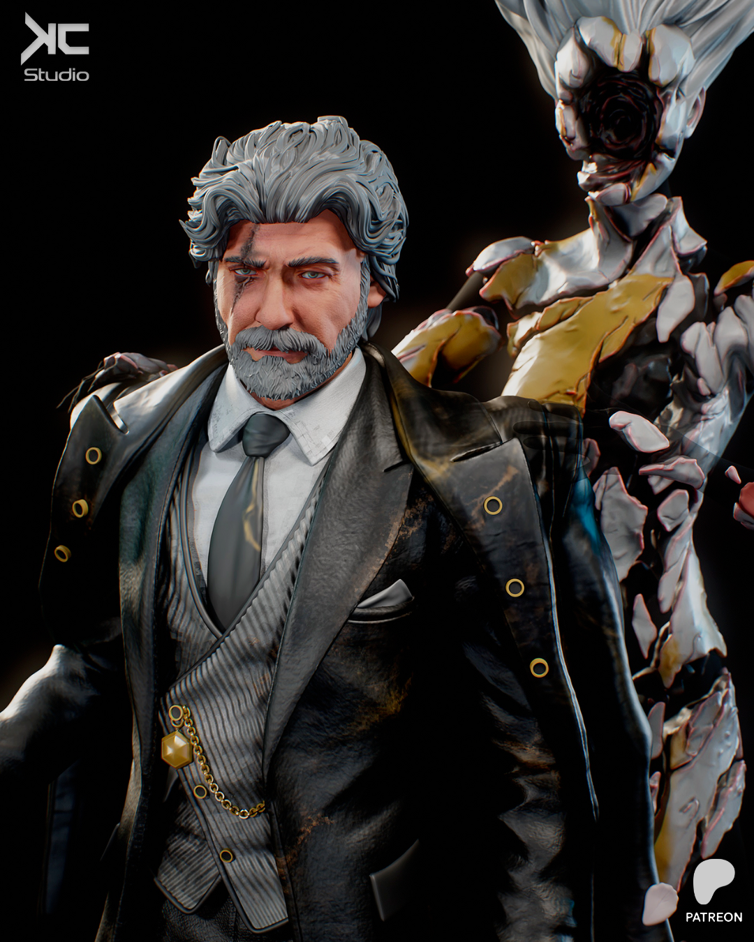 Patriarch Diorama Statue