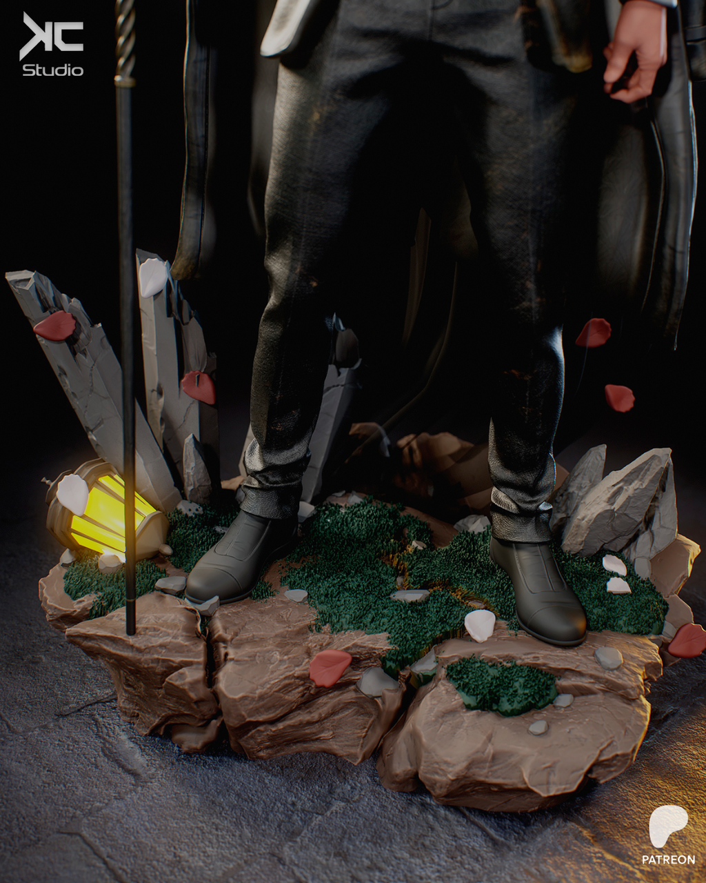 Patriarch Diorama Statue