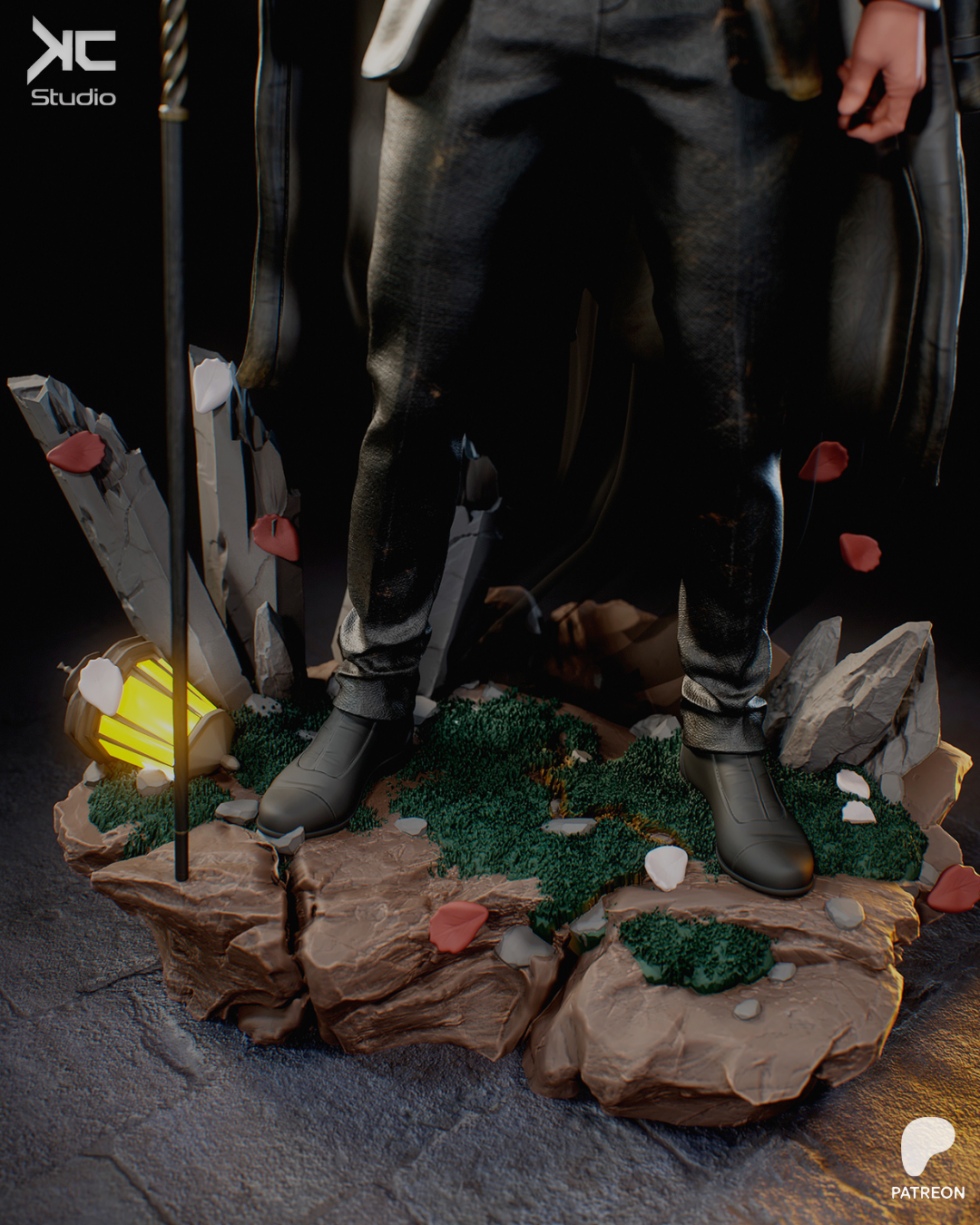 Patriarch Diorama Statue