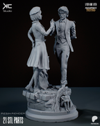 Expedition Diorama Statue