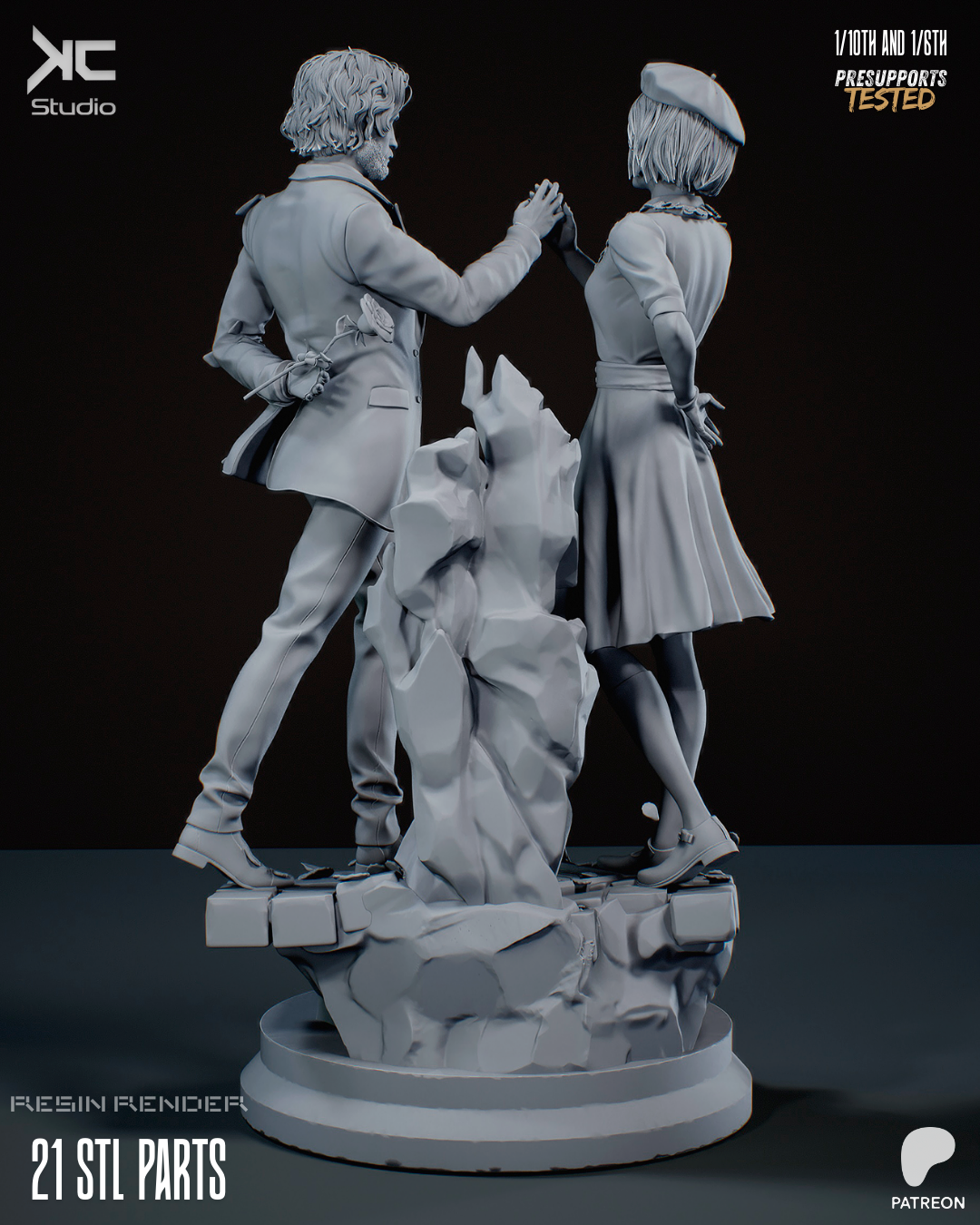 Expedition Diorama Statue