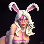 White Rabbit Statue