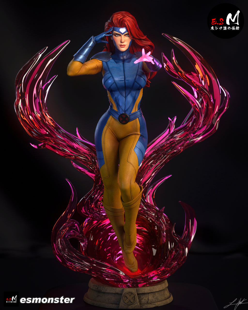 The Phoenix Muse Statue