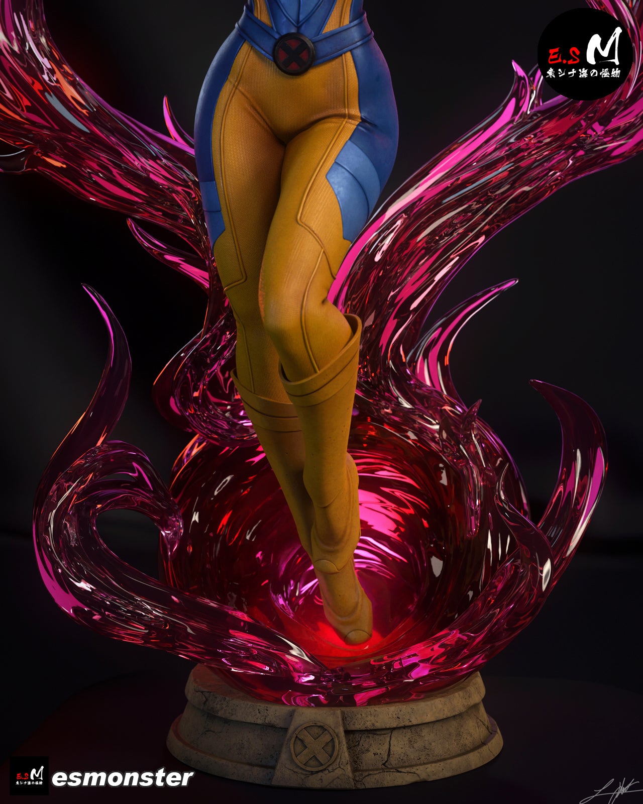 The Phoenix Muse Statue