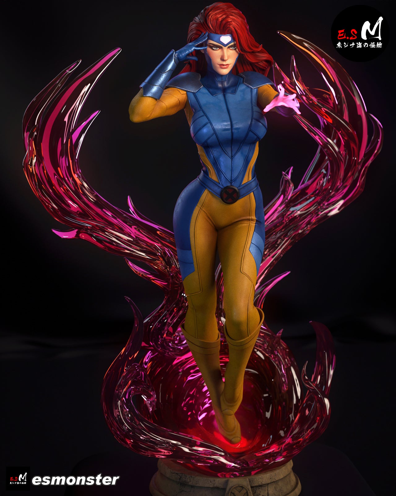 The Phoenix Muse Statue