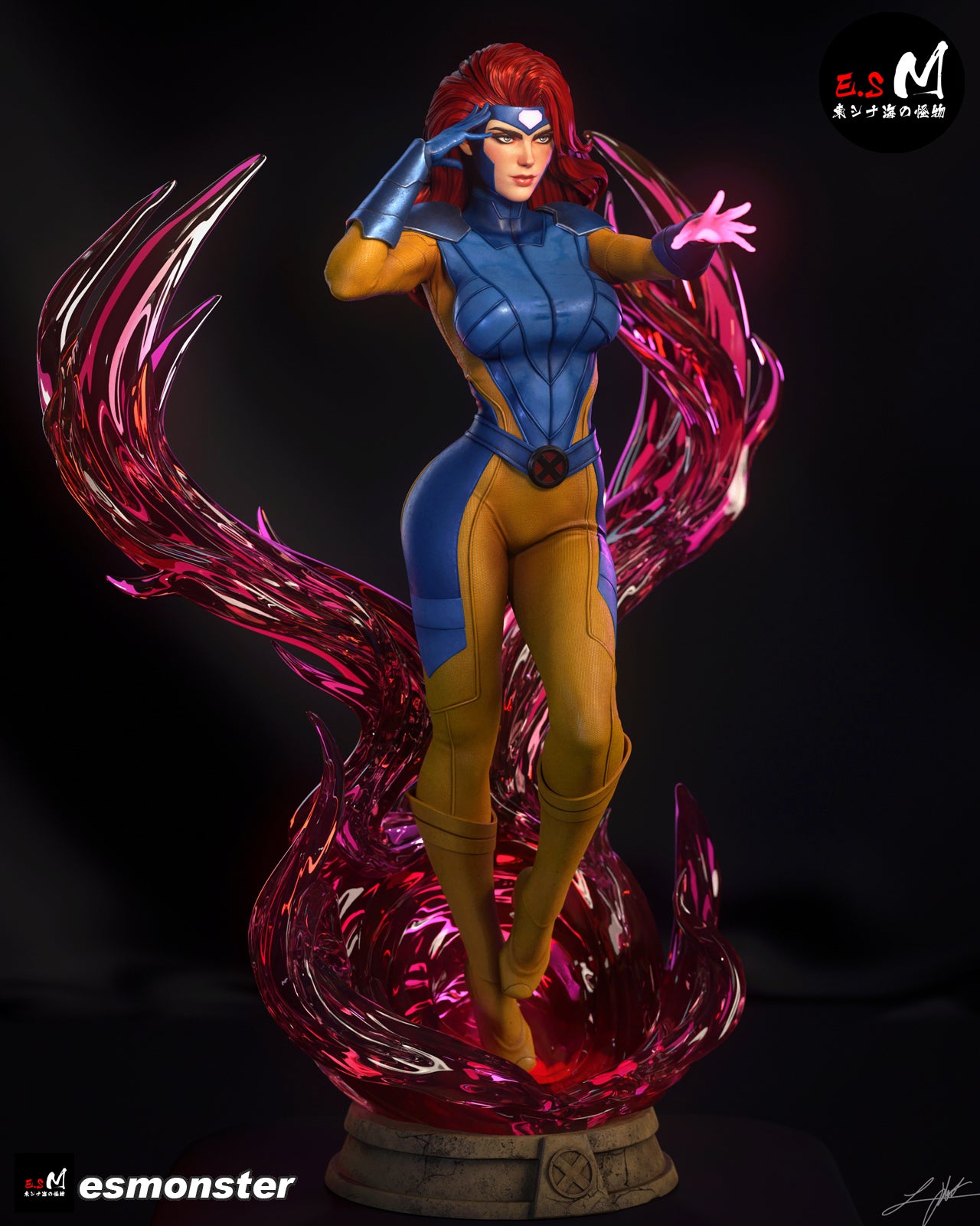 The Phoenix Muse Statue