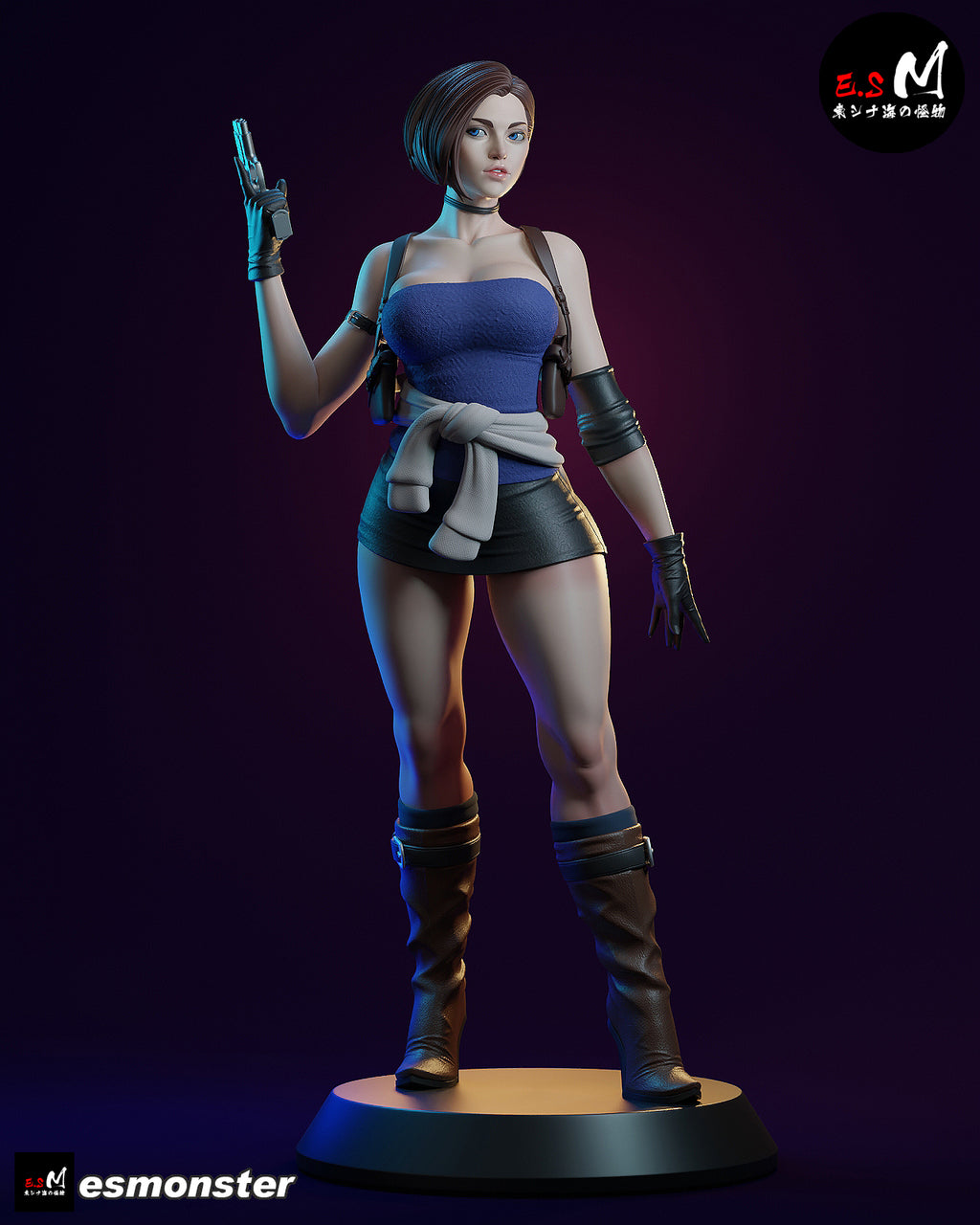 Jill Valentine R.E. Statue