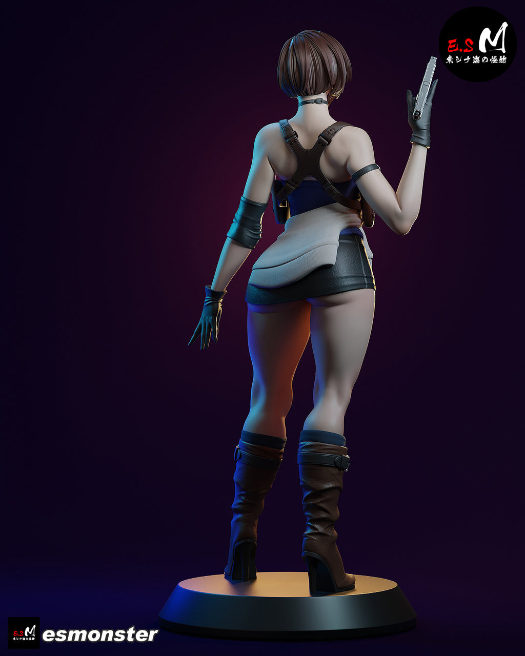Jill Valentine R.E. Statue