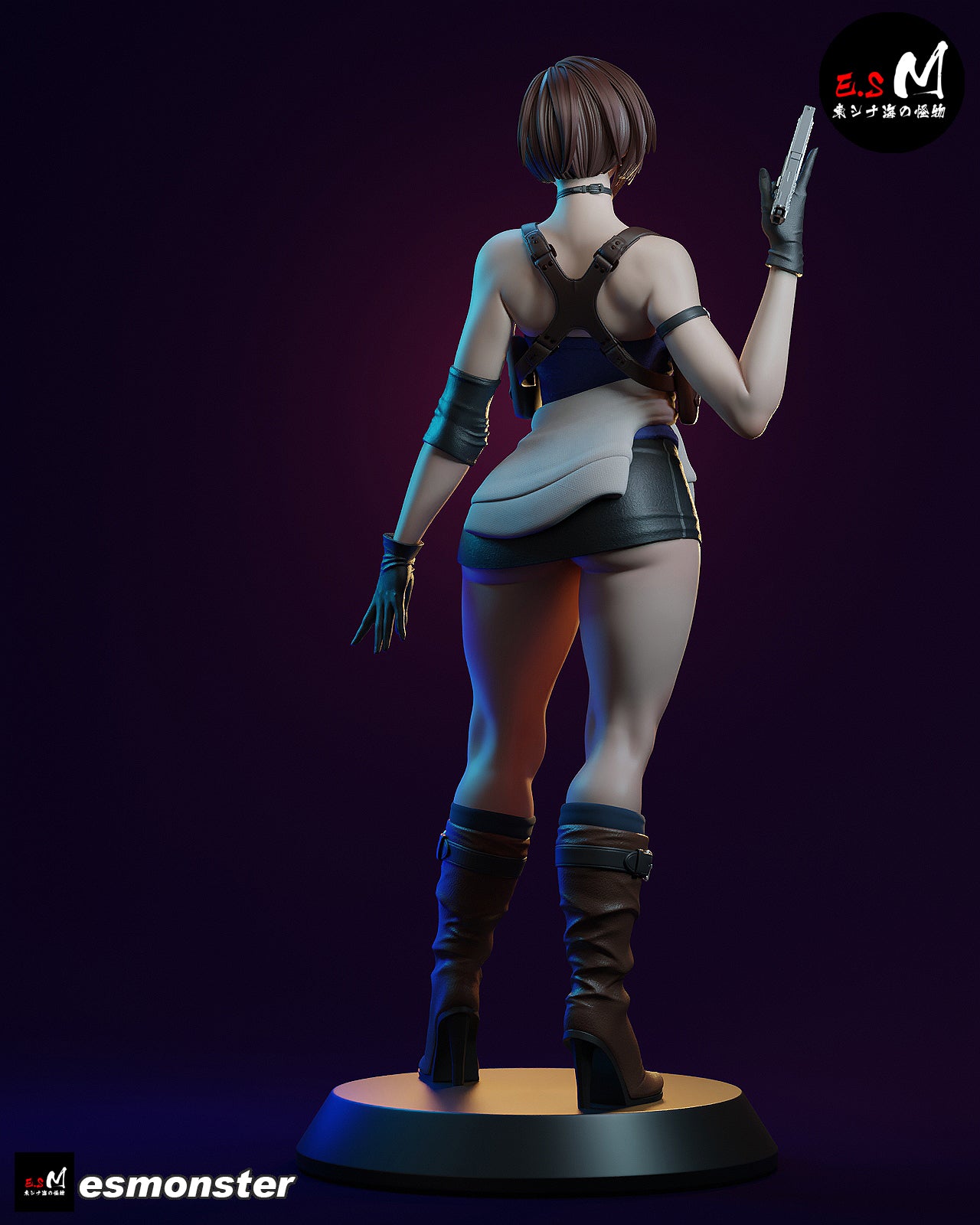 Jill Valentine R.E. Statue