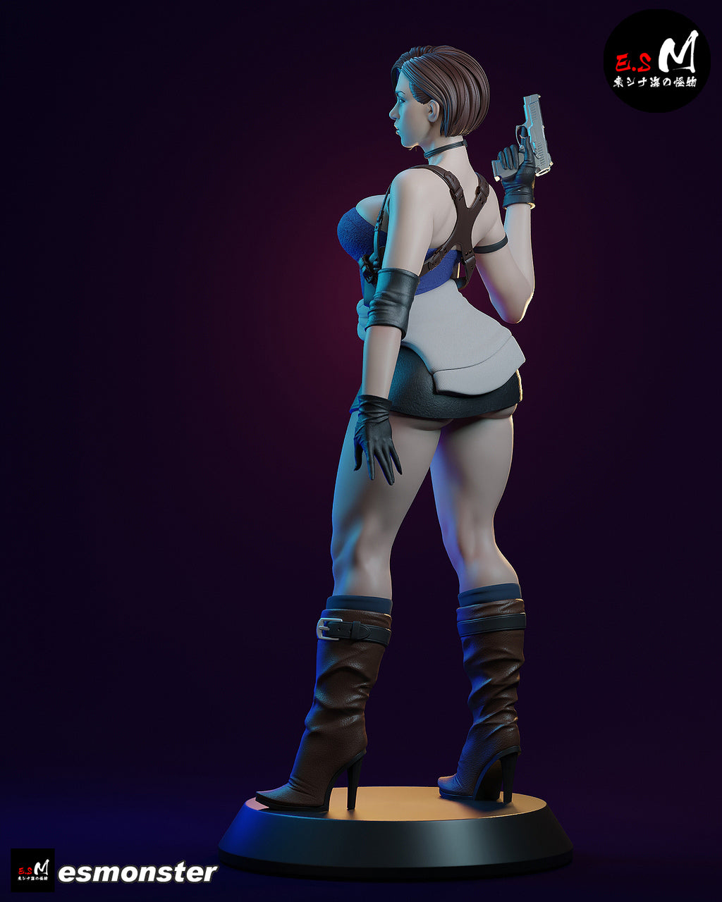 Jill Valentine R.E. Statue