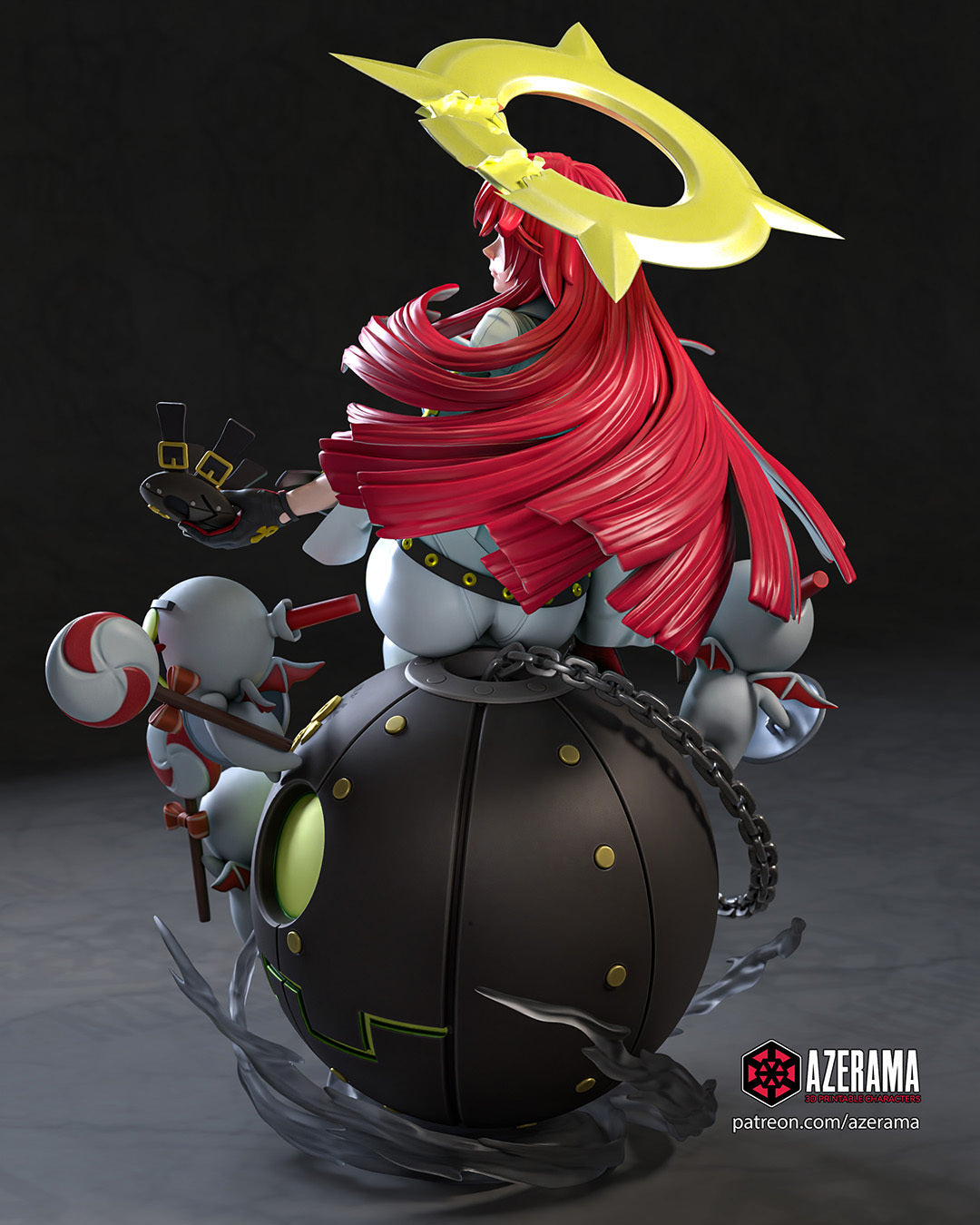 Trickster Halo Statue
