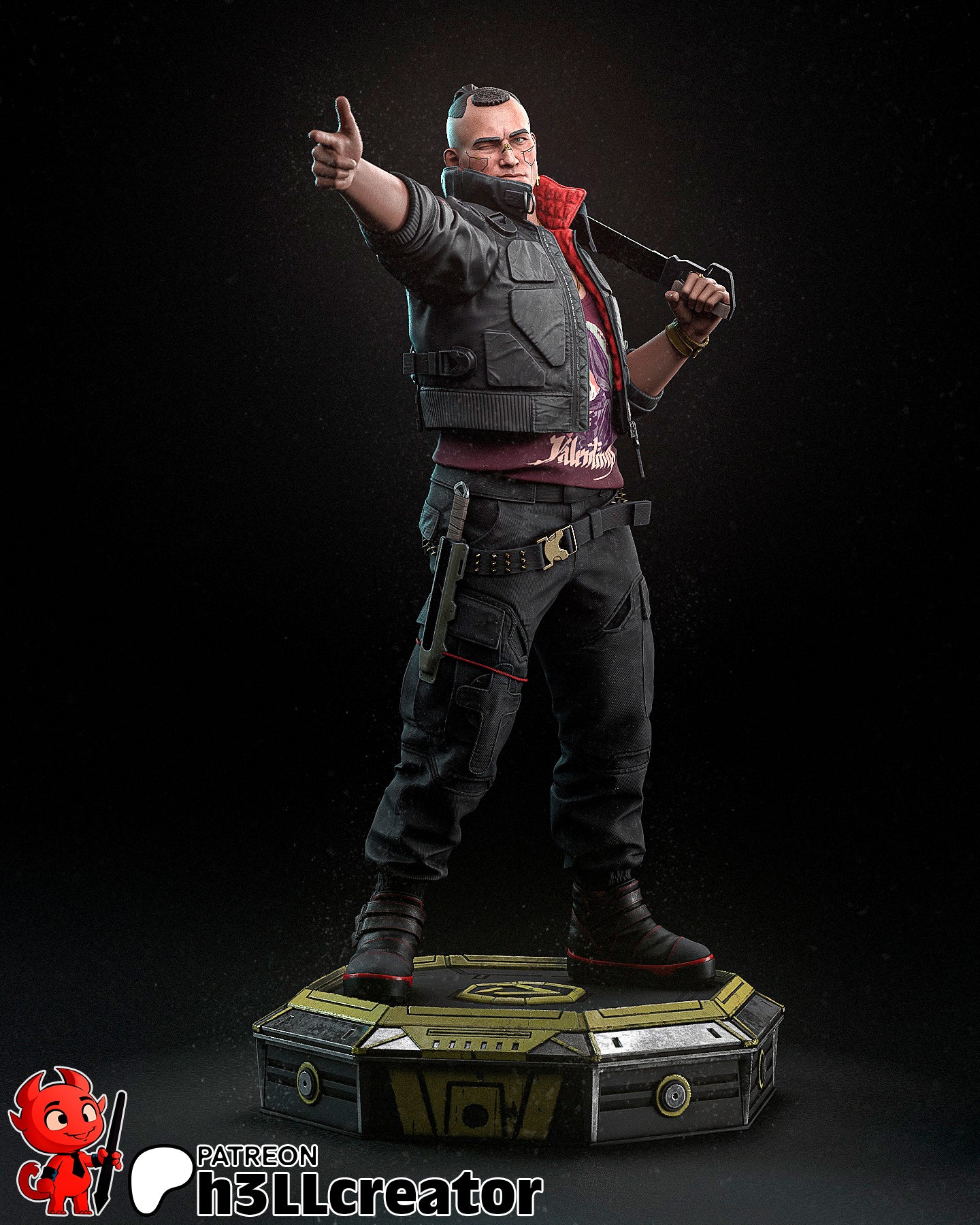 The Big Shot Statue