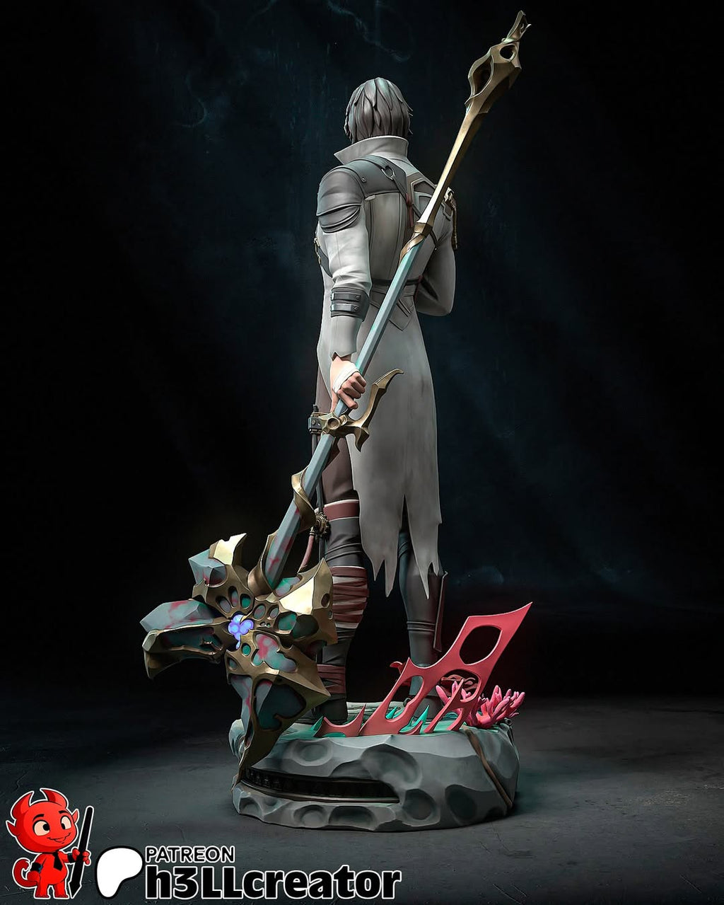 Hextech Inventor Hero Statue