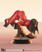 The Scarlet Arachne Statue