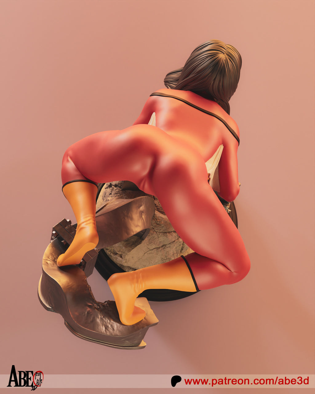The Scarlet Arachne Statue