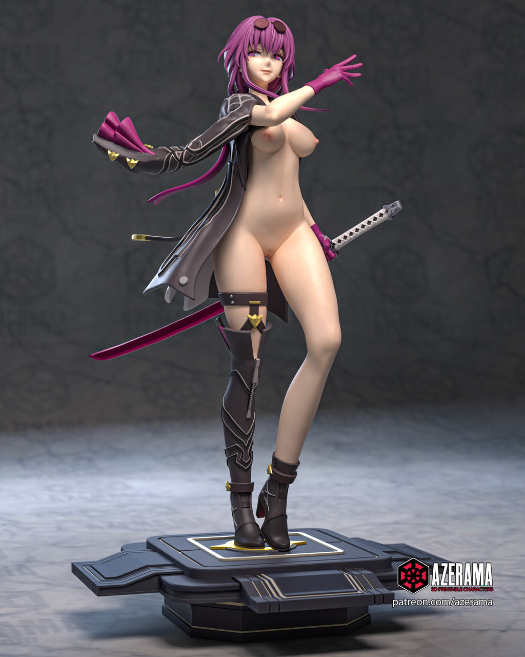 Kafka Honkai Statue