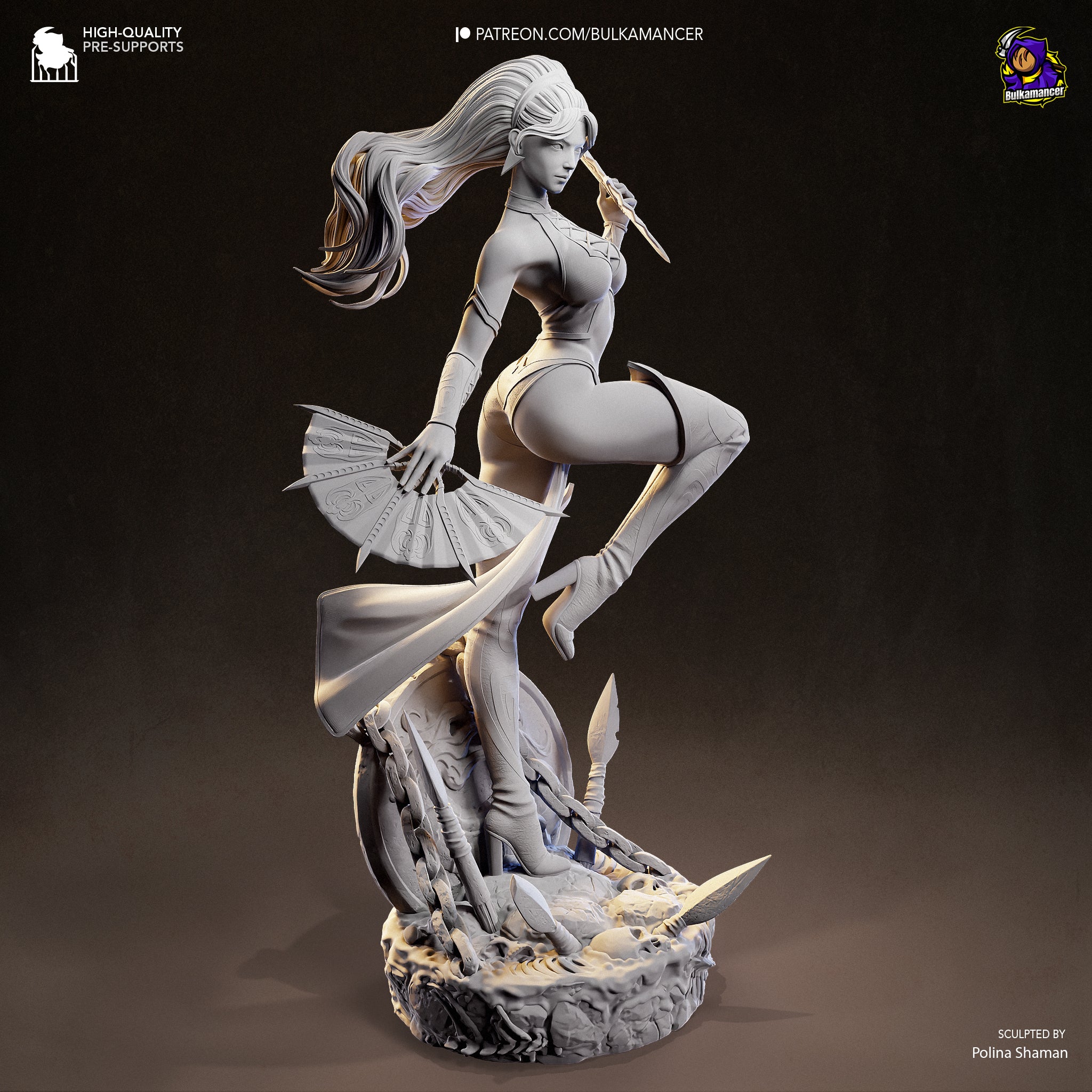 Royal Steelwind Statue