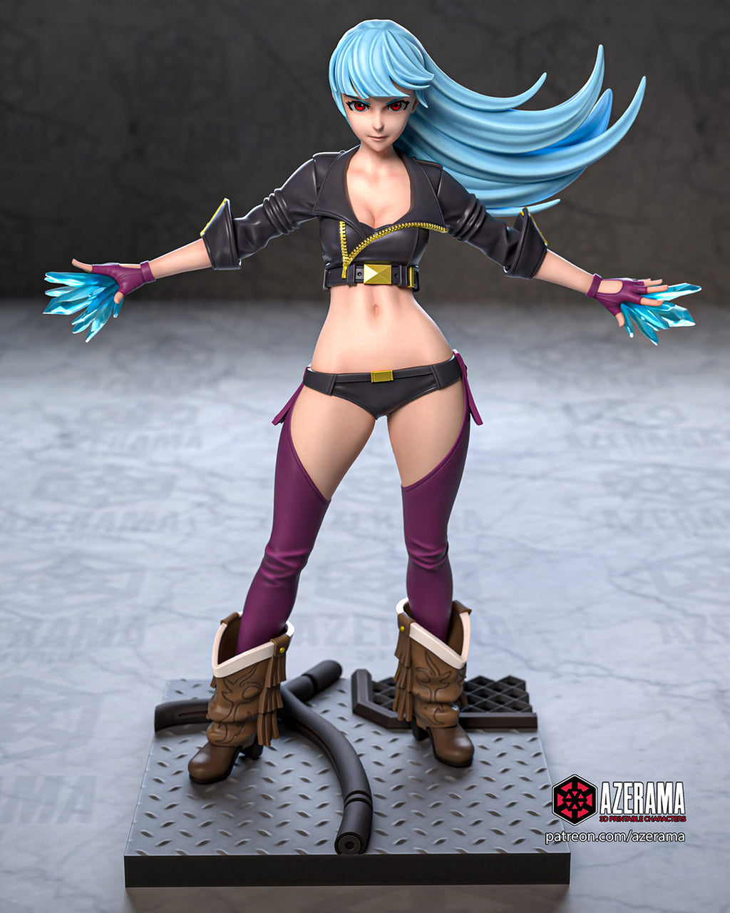 Cryo Doll Statue