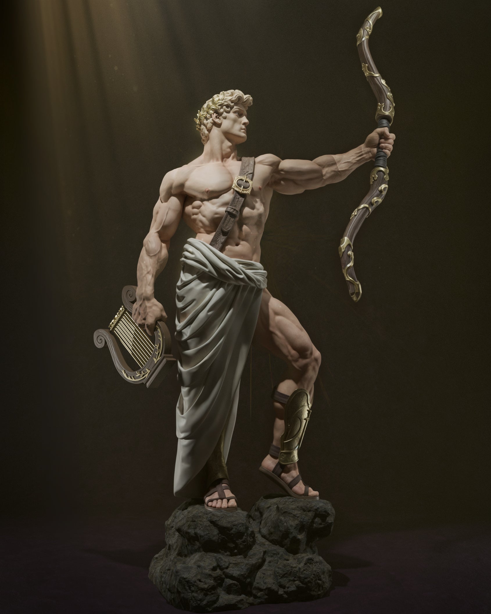 Apollo God Statue