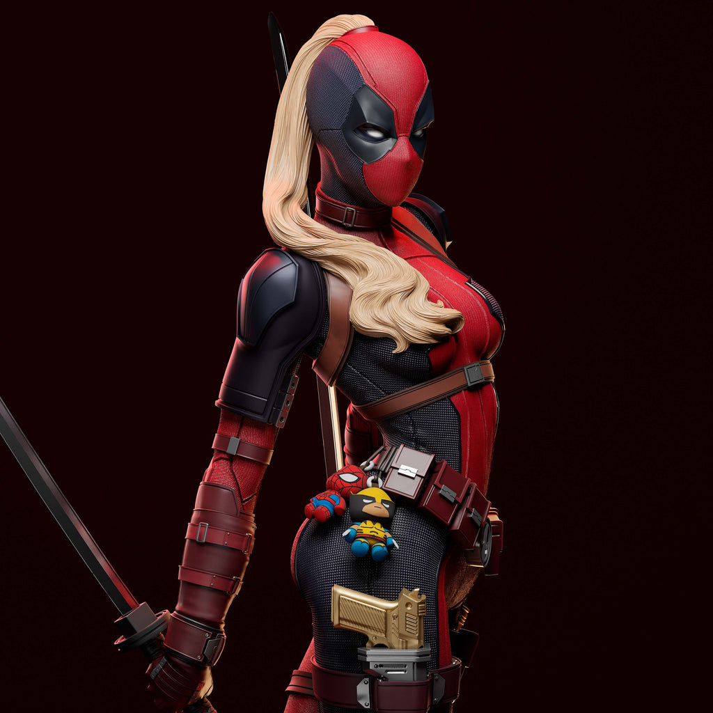 The Mercenary Heroine Statue
