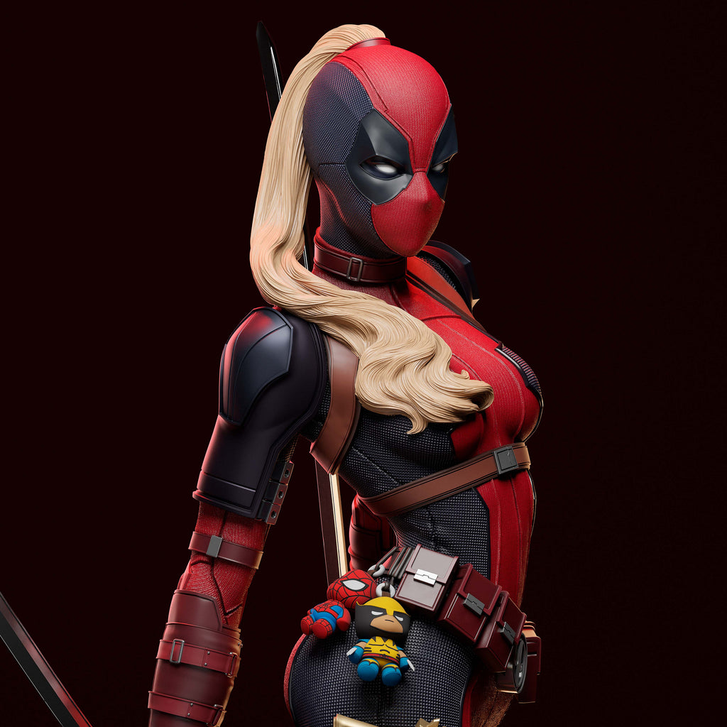 The Mercenary Heroine Statue