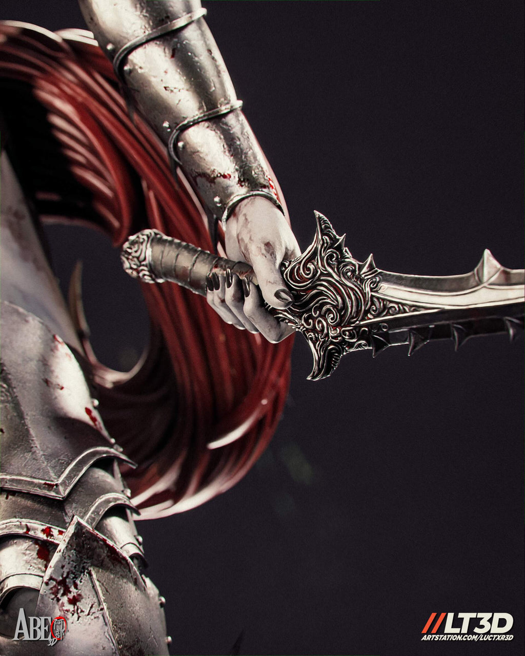 Bloodsand Queen Statue