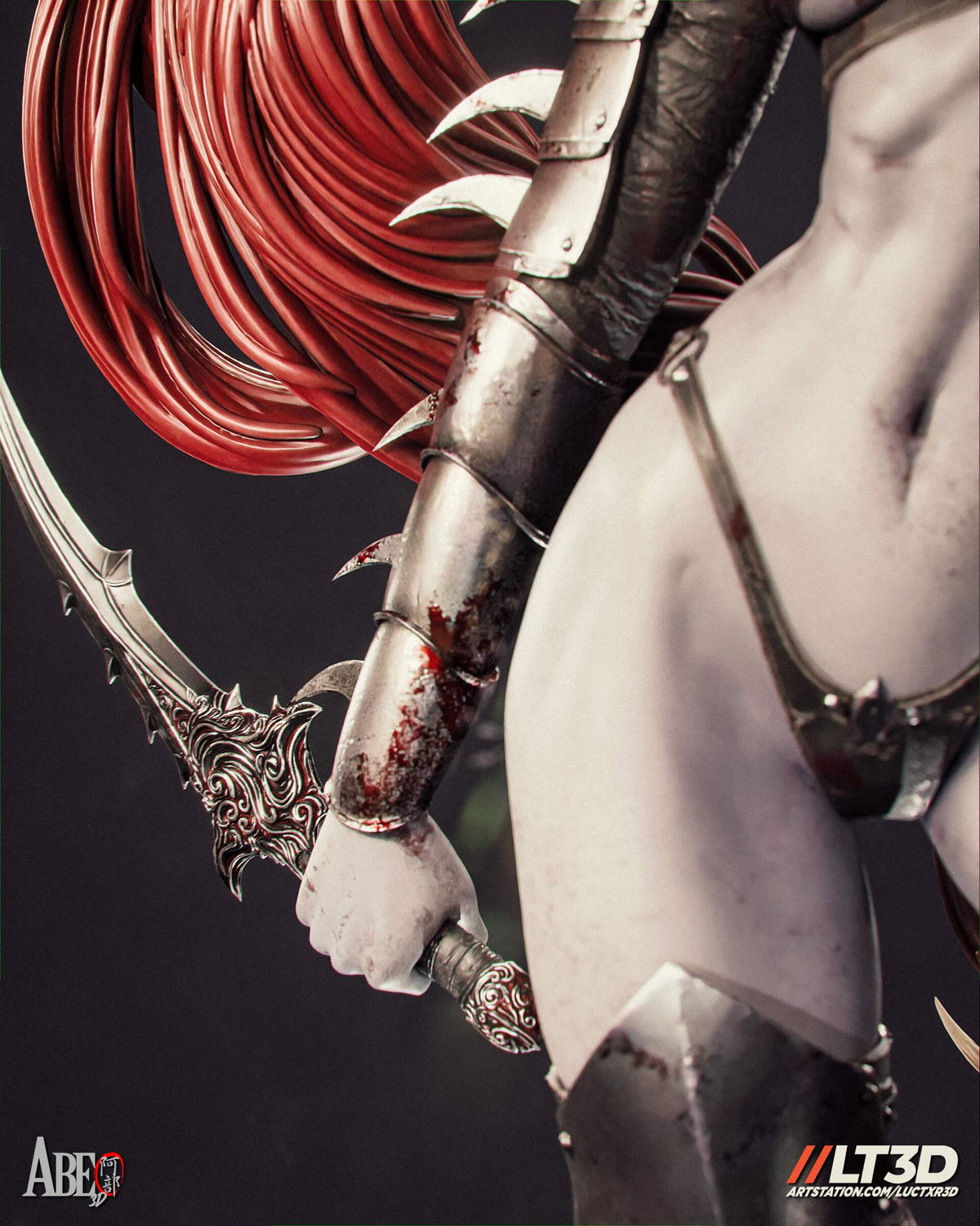 Bloodsand Queen Statue