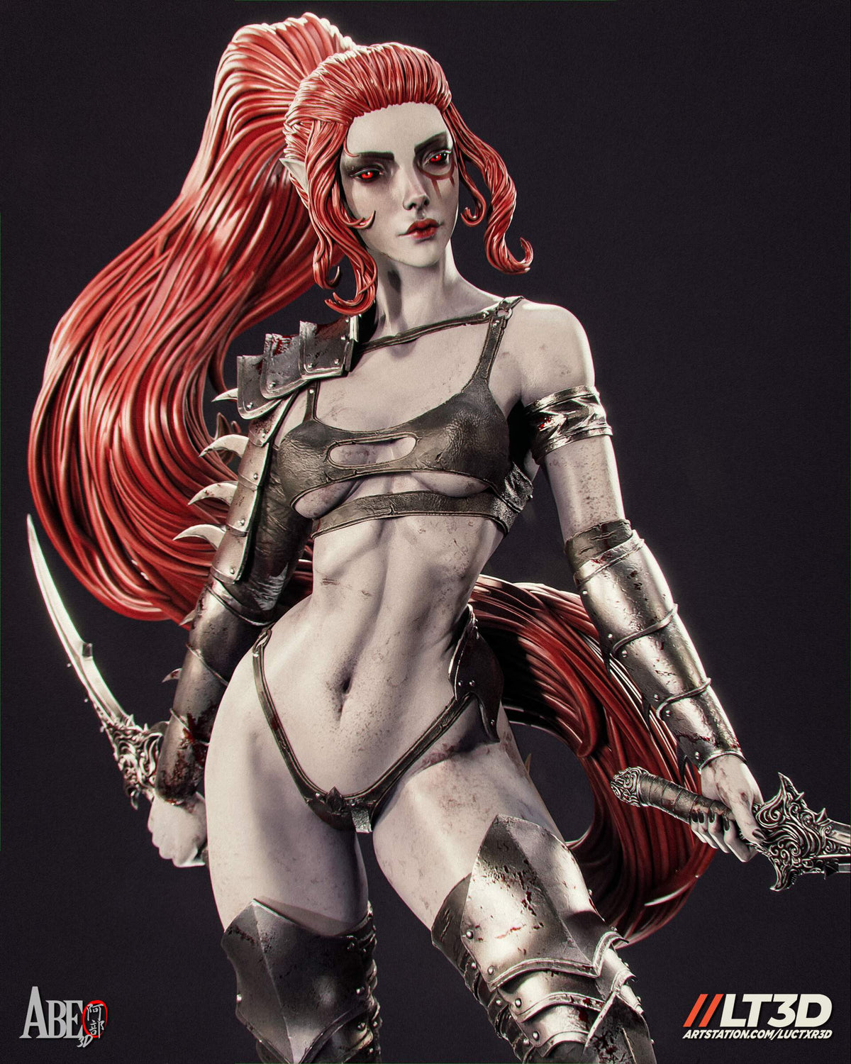 Bloodsand Queen Statue