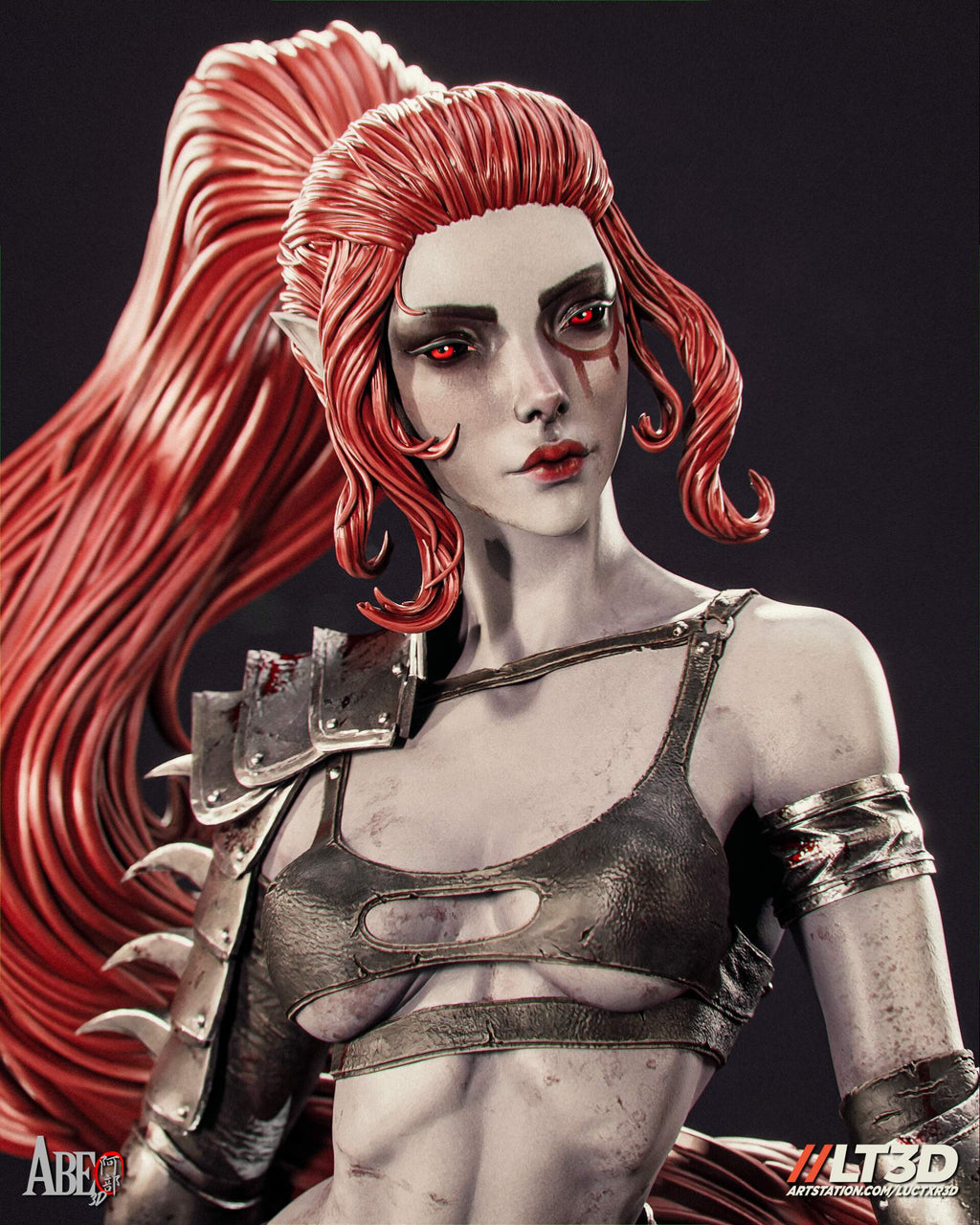 Bloodsand Queen Statue