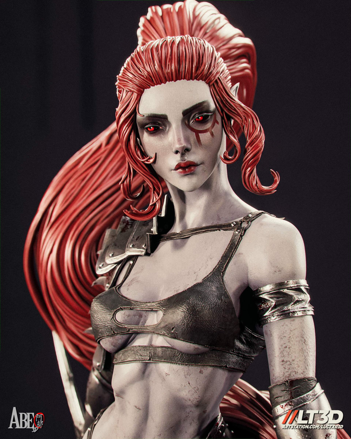 Bloodsand Queen Statue
