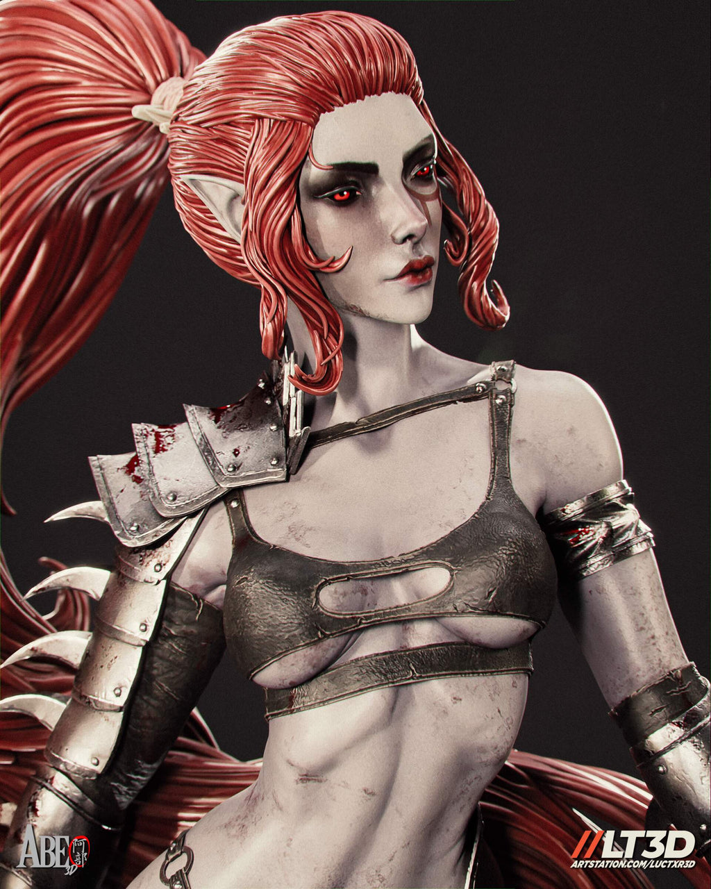 Bloodsand Queen Statue