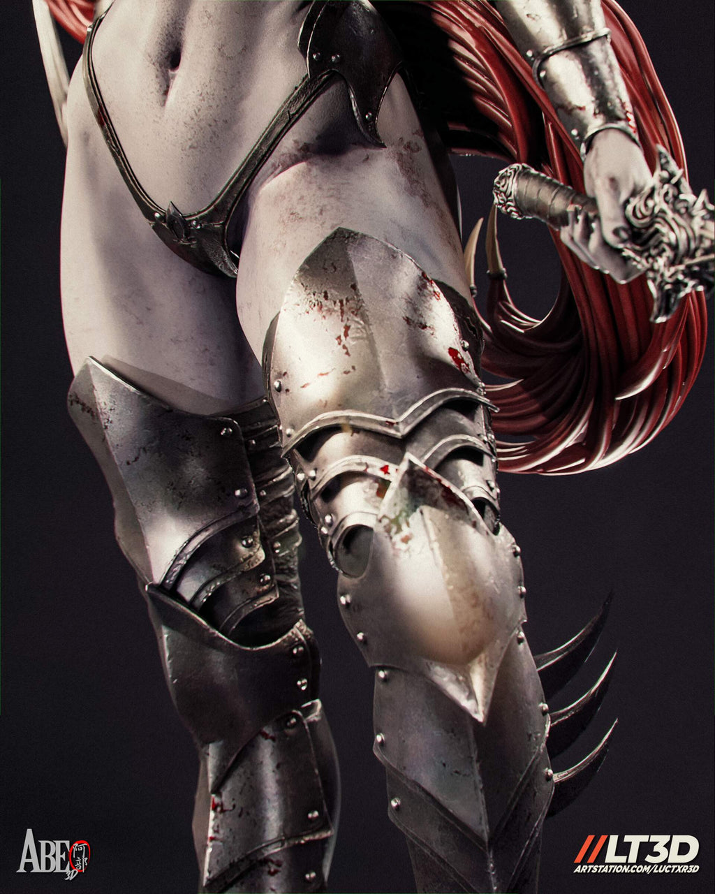 Bloodsand Queen Statue