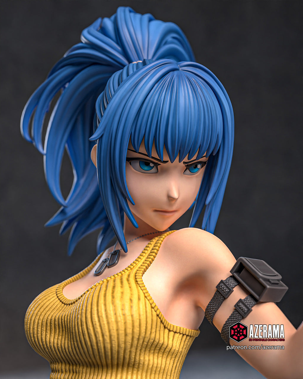 Silent Moonblade Statue