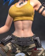 Silent Moonblade Statue