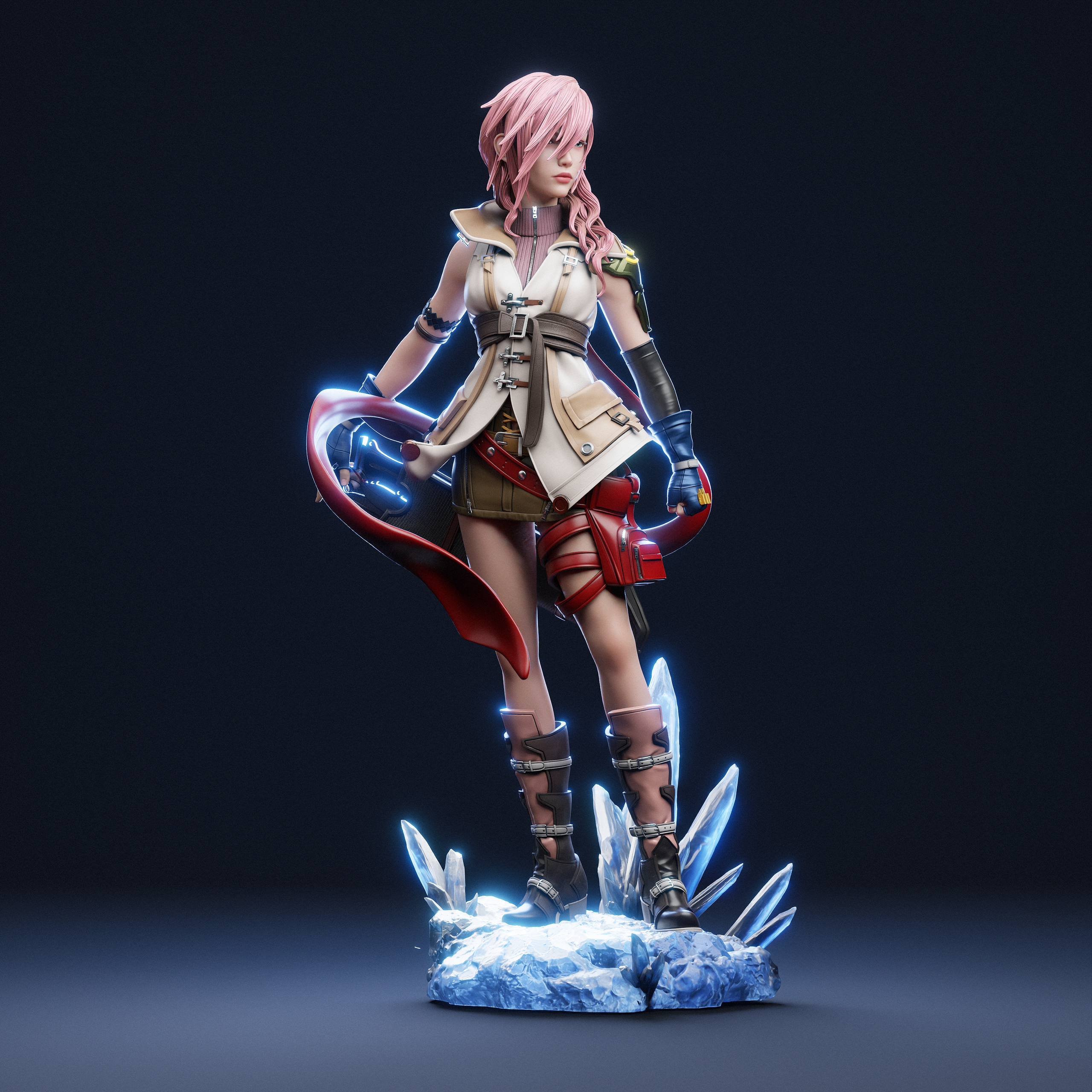 Lightning Statue