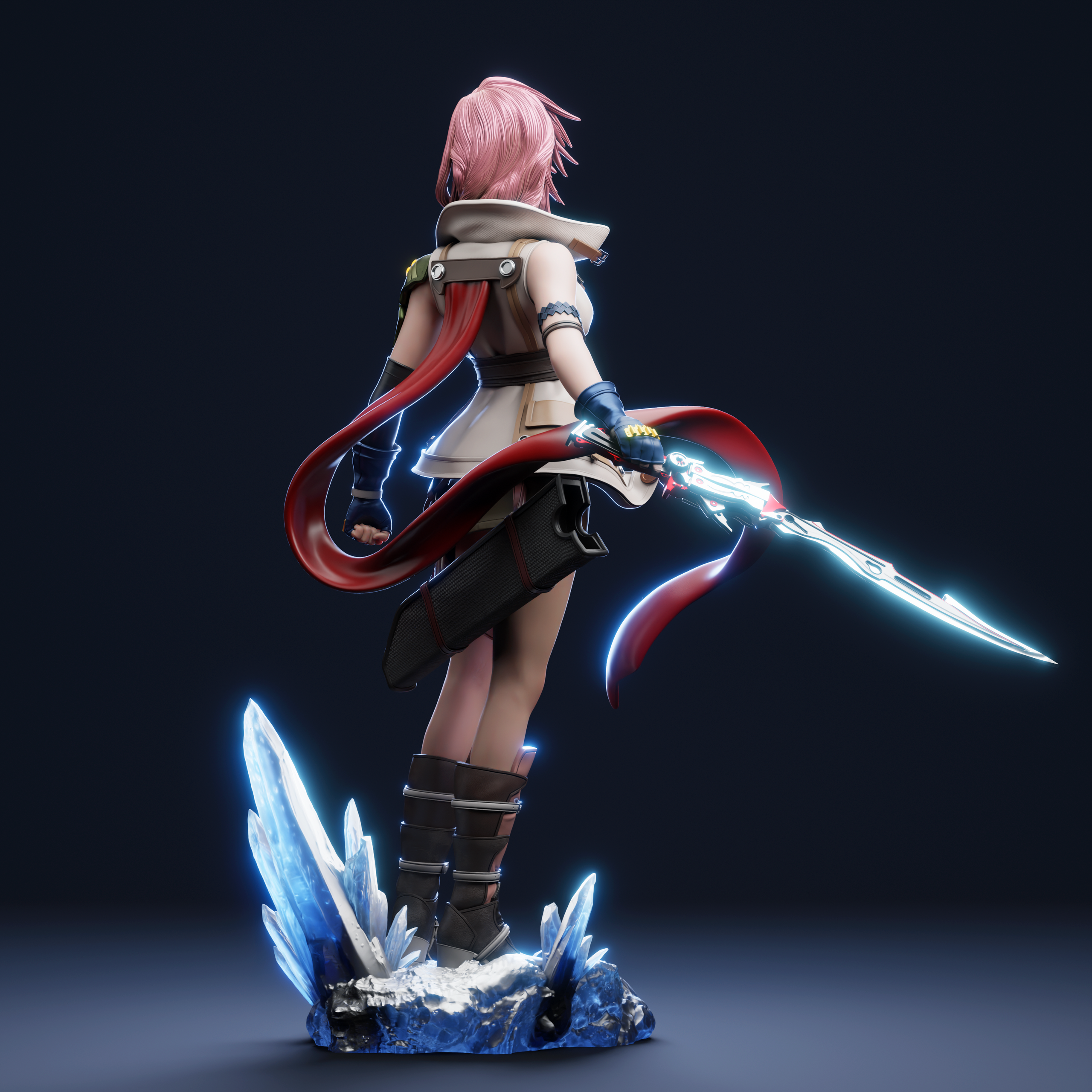 Lightning Statue
