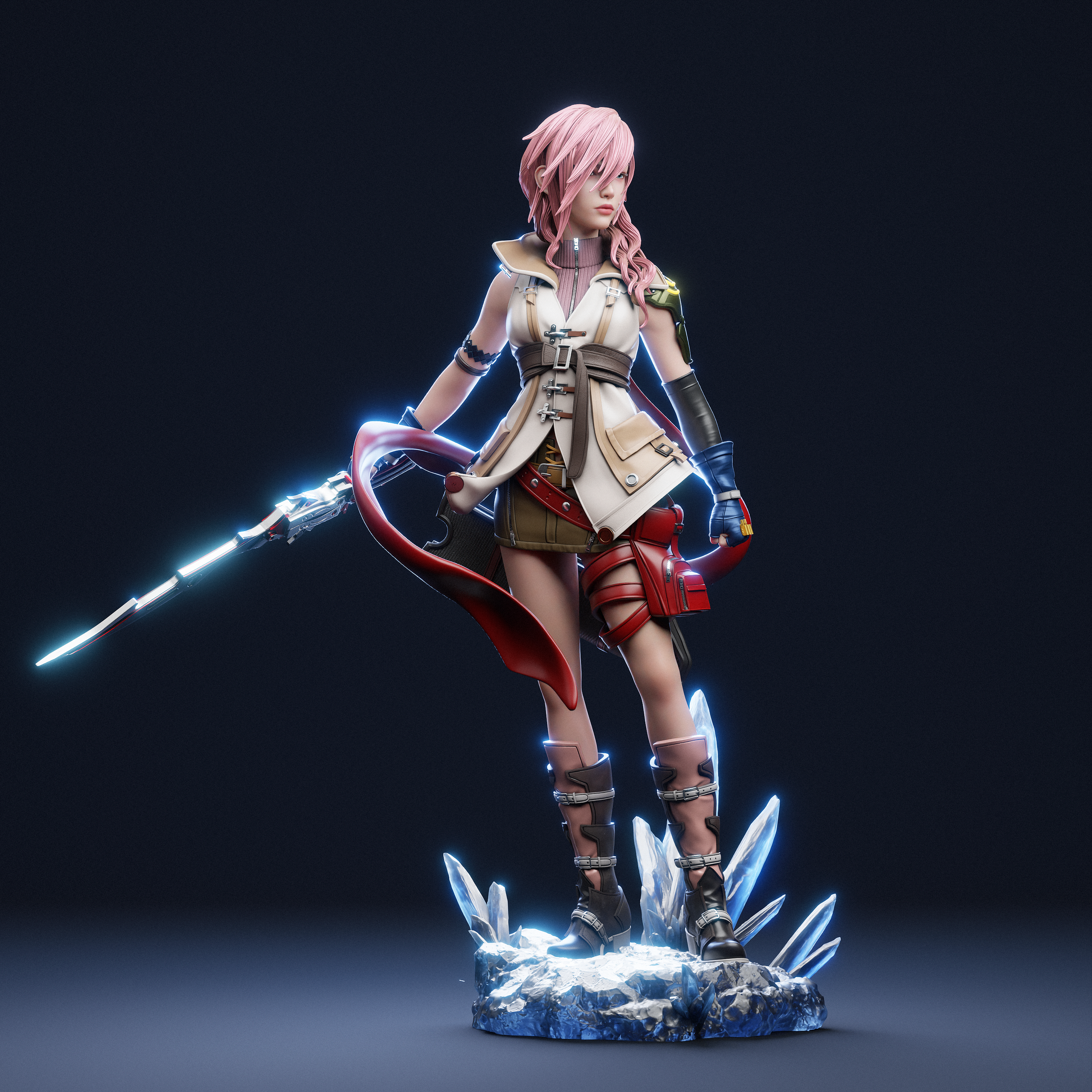 Lightning Statue