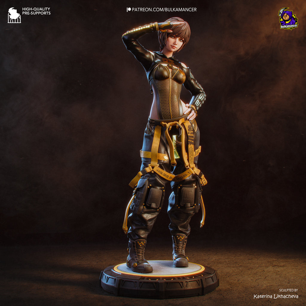 The Wasteland Engineer Statue