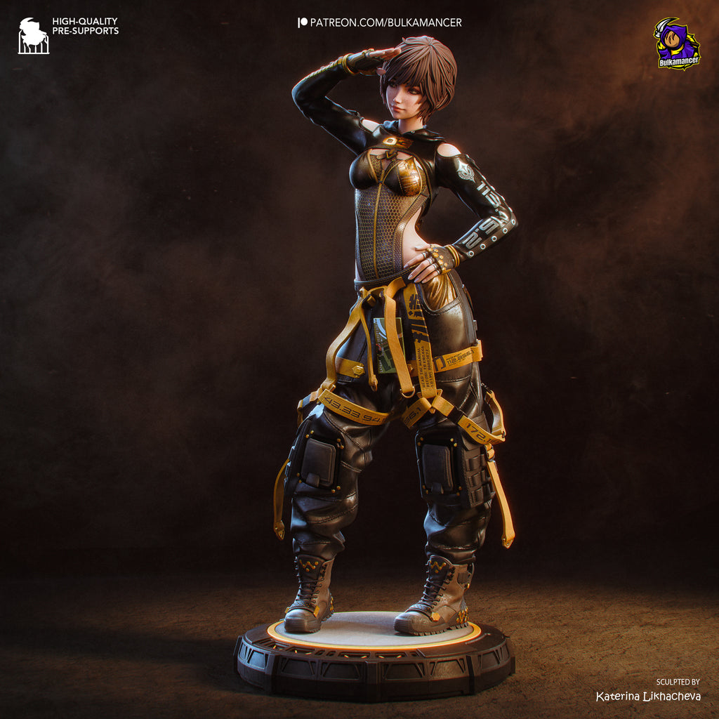 The Wasteland Engineer Statue
