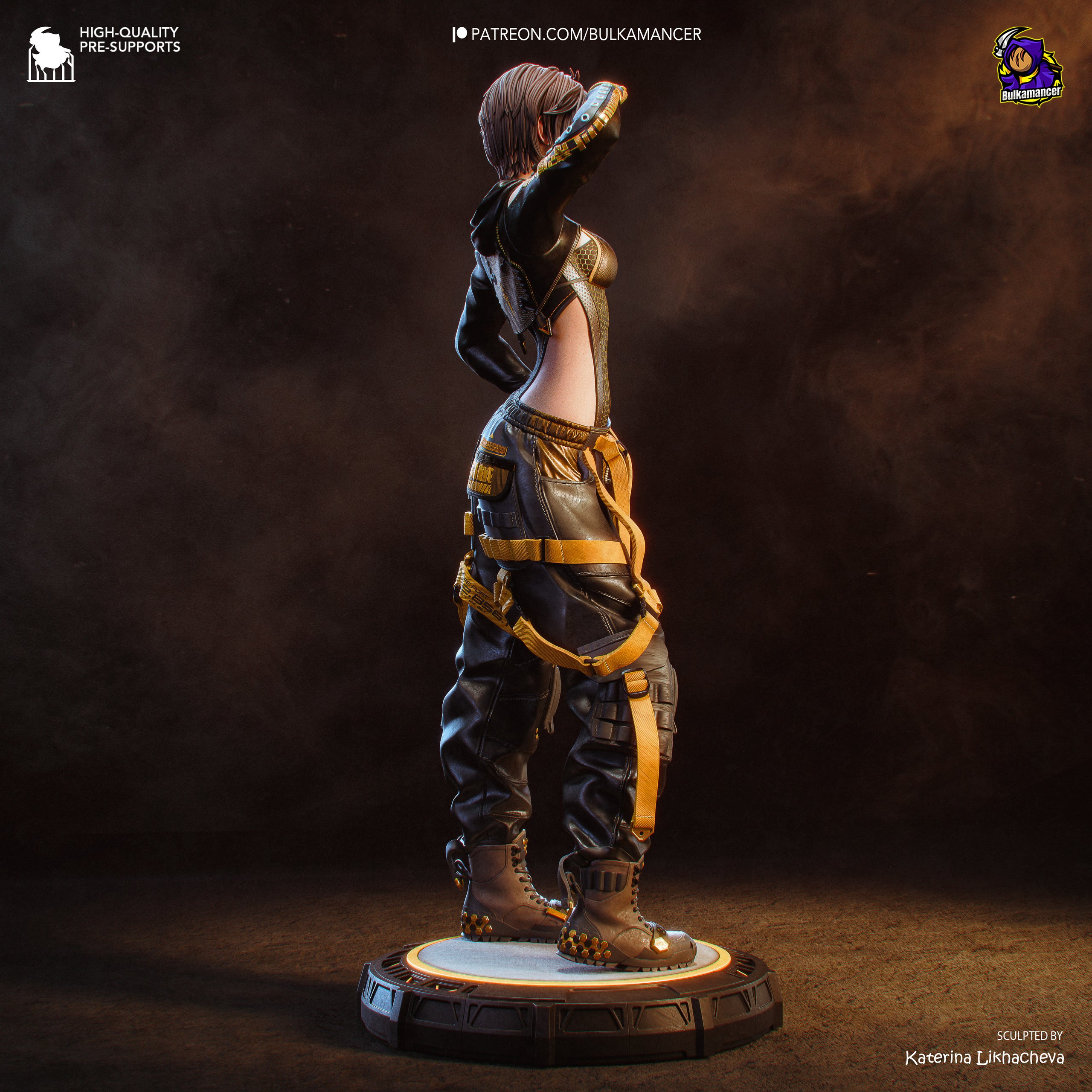 The Wasteland Engineer Statue