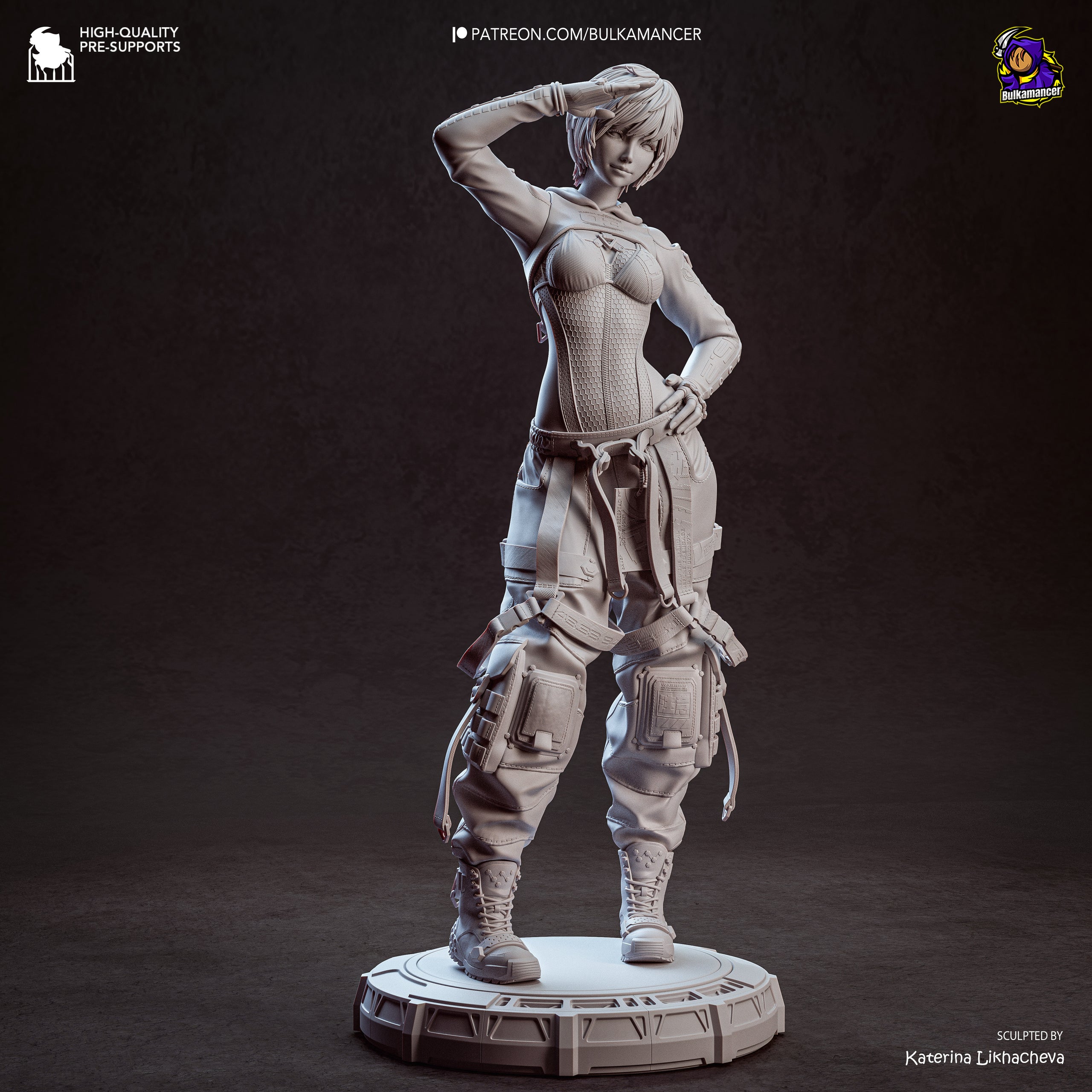 The Wasteland Engineer Statue