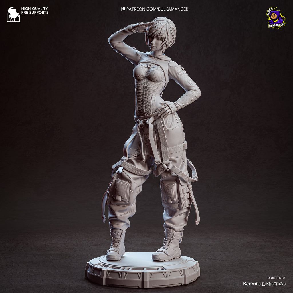 The Wasteland Engineer Statue