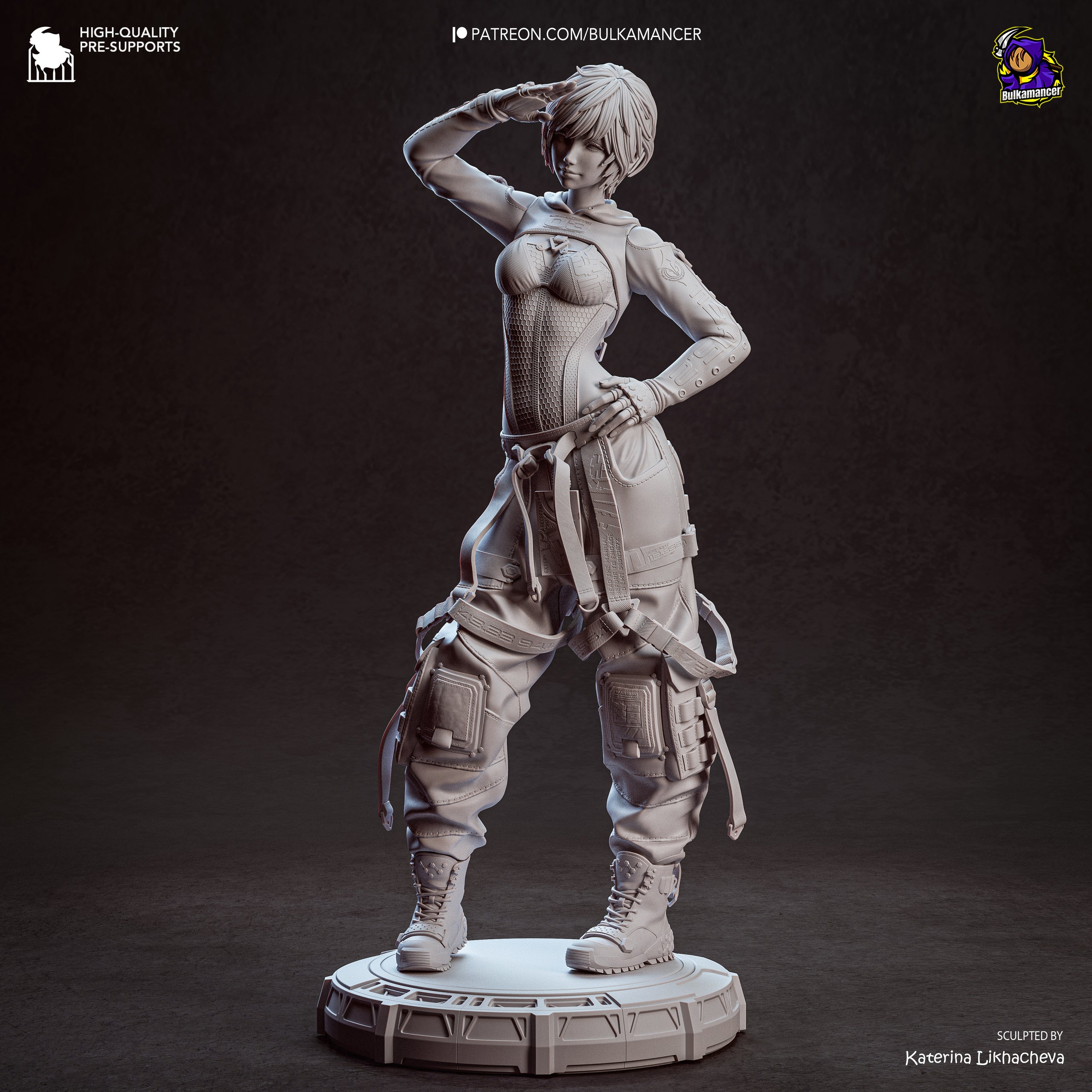 The Wasteland Engineer Statue