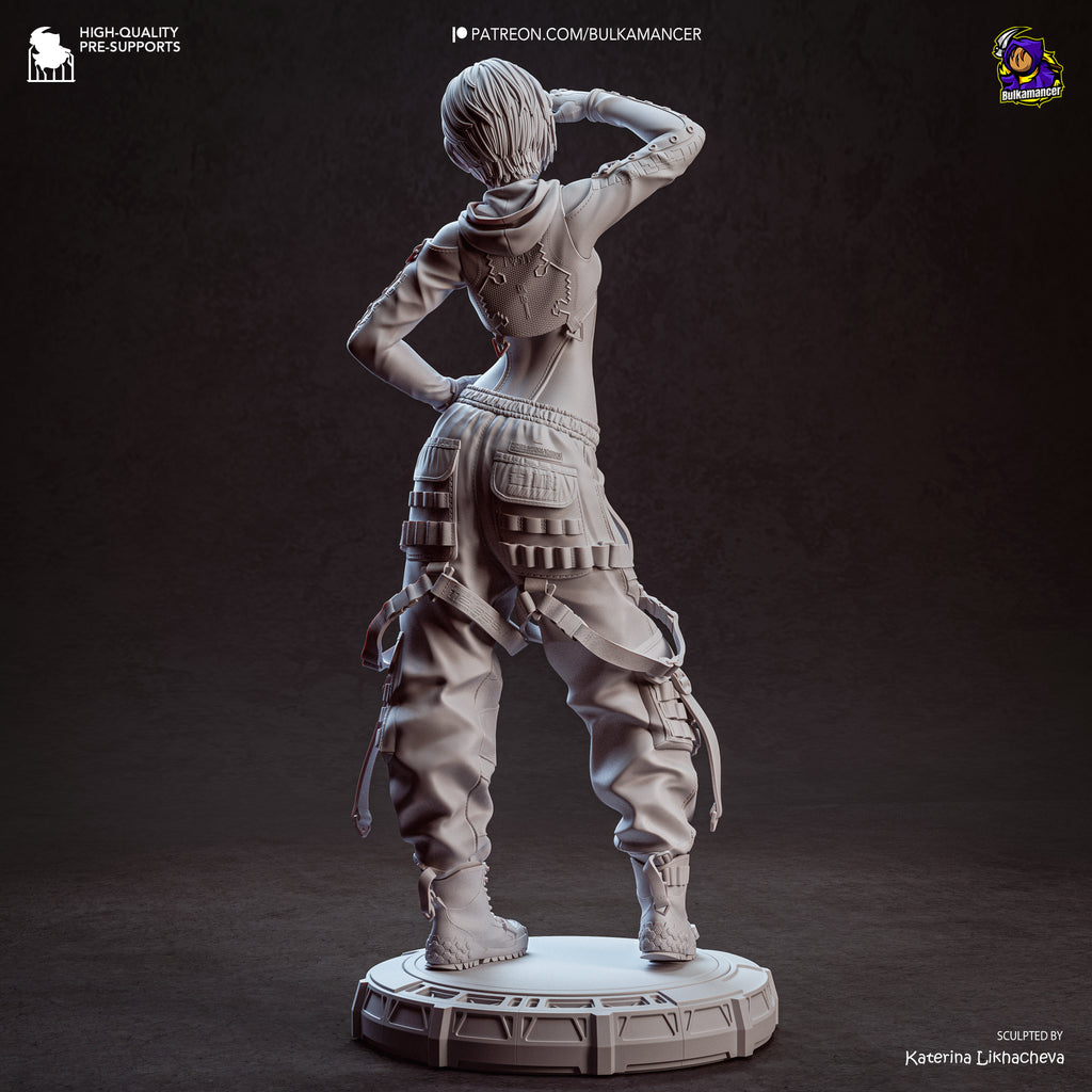 The Wasteland Engineer Statue