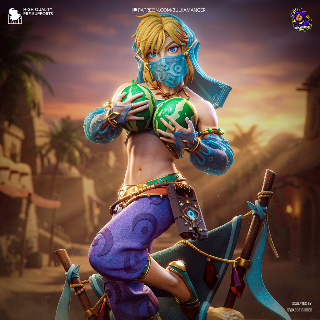 Desert Veil Hero Statue
