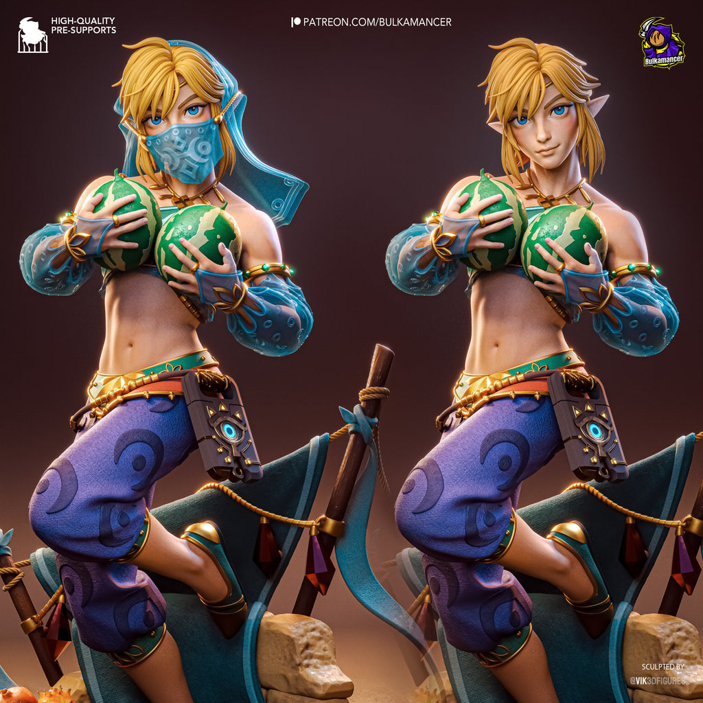 Desert Veil Hero Statue