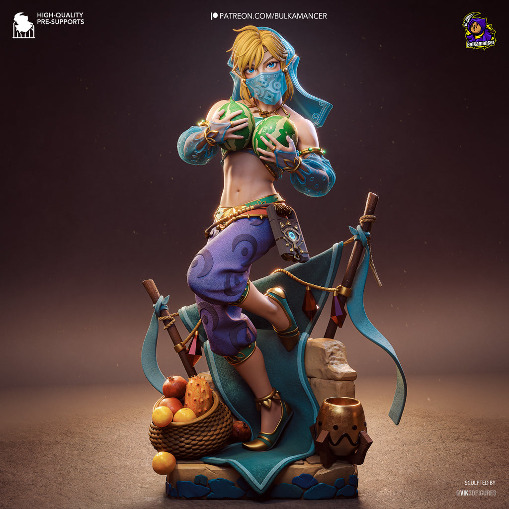 Desert Veil Hero Statue