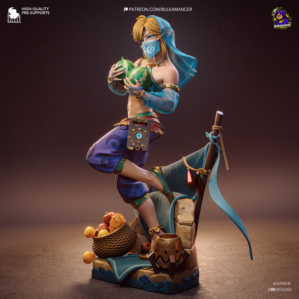 Desert Veil Hero Statue